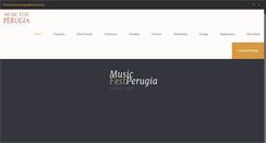 Desktop Screenshot of musicfestperugia.net