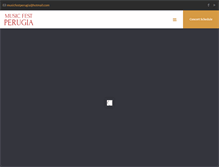 Tablet Screenshot of musicfestperugia.net